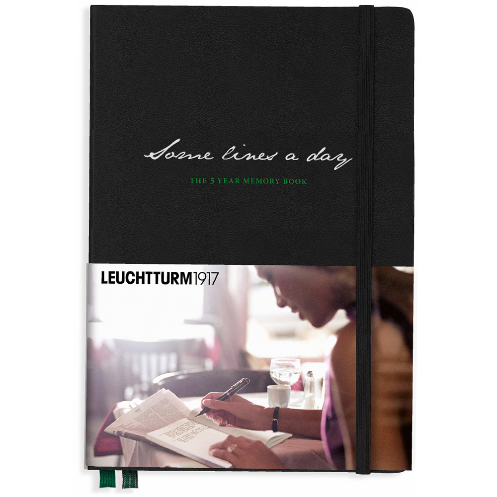 LEUCHTTURM ''Some Lines a Day'' - 5 Yıllık Anı/Hatıra Defteri, Siyah
